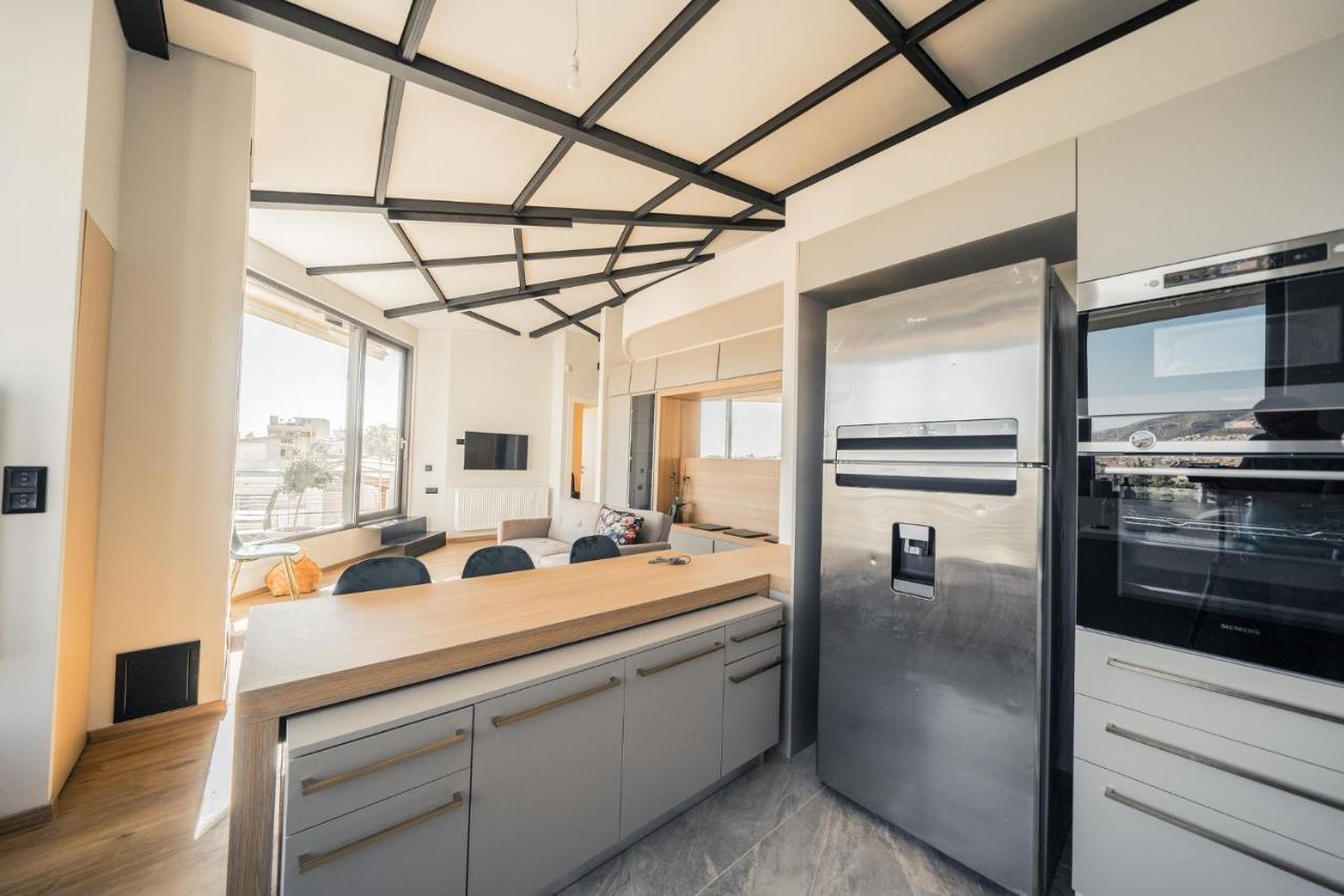 Sky Apartment Athen Eksteriør billede