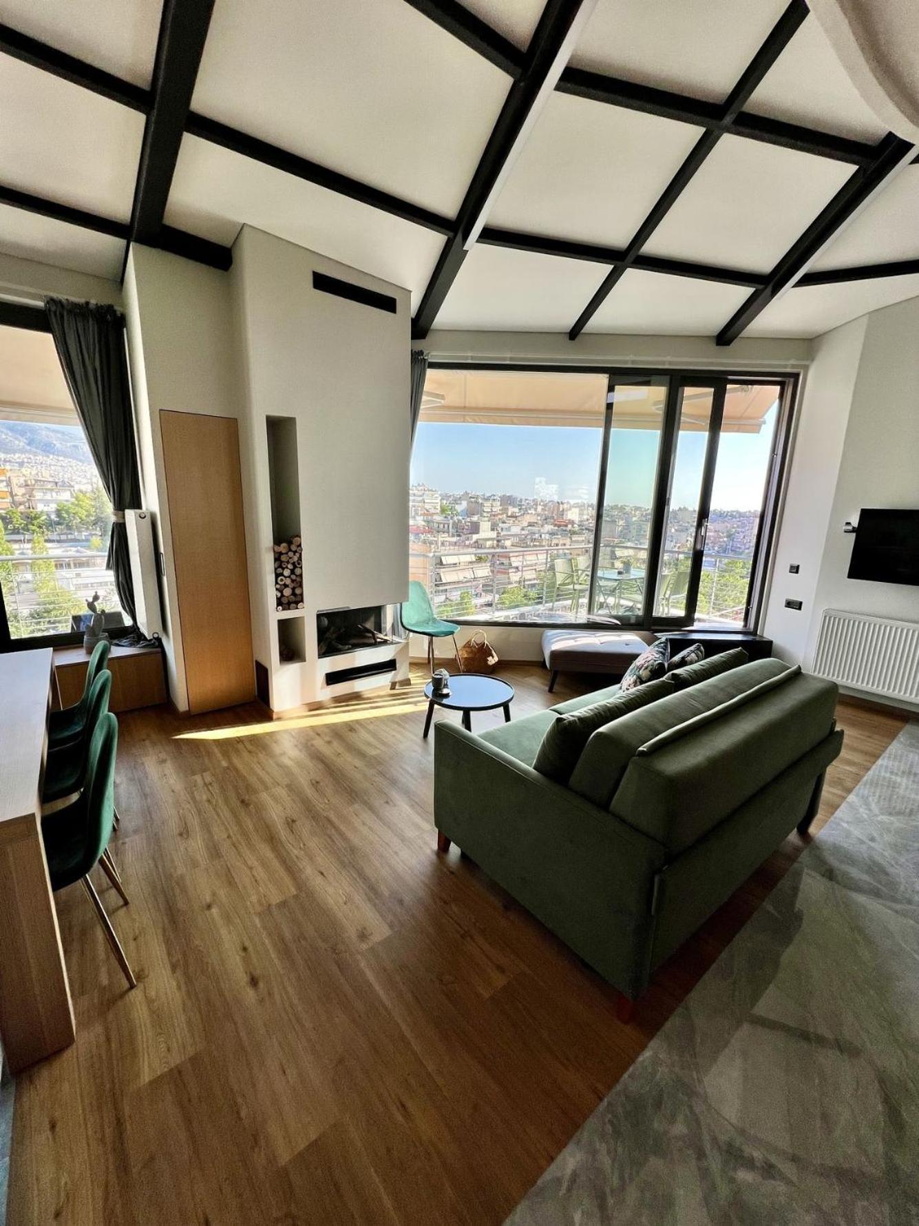 Sky Apartment Athen Eksteriør billede